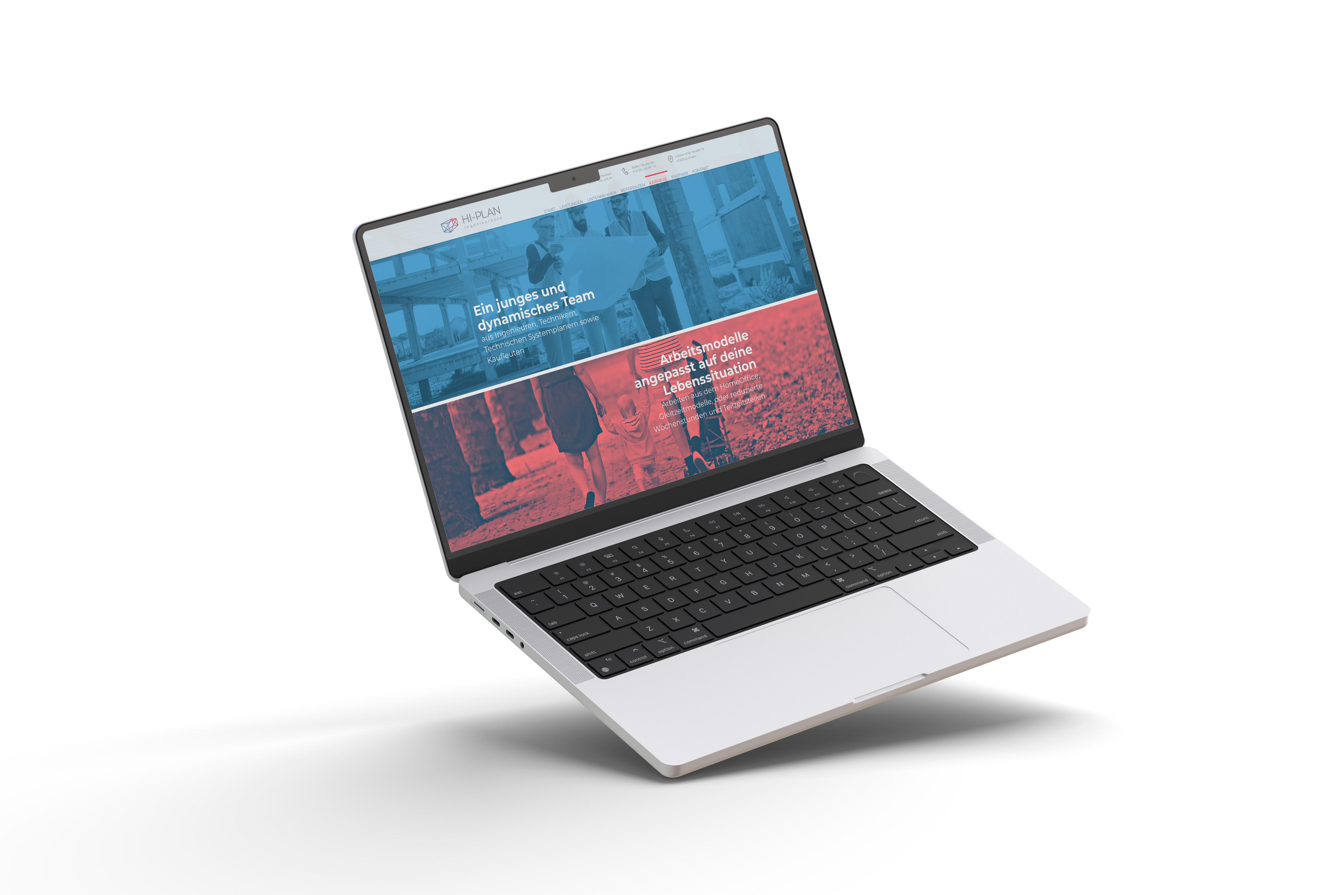 Website Desktop Karriere