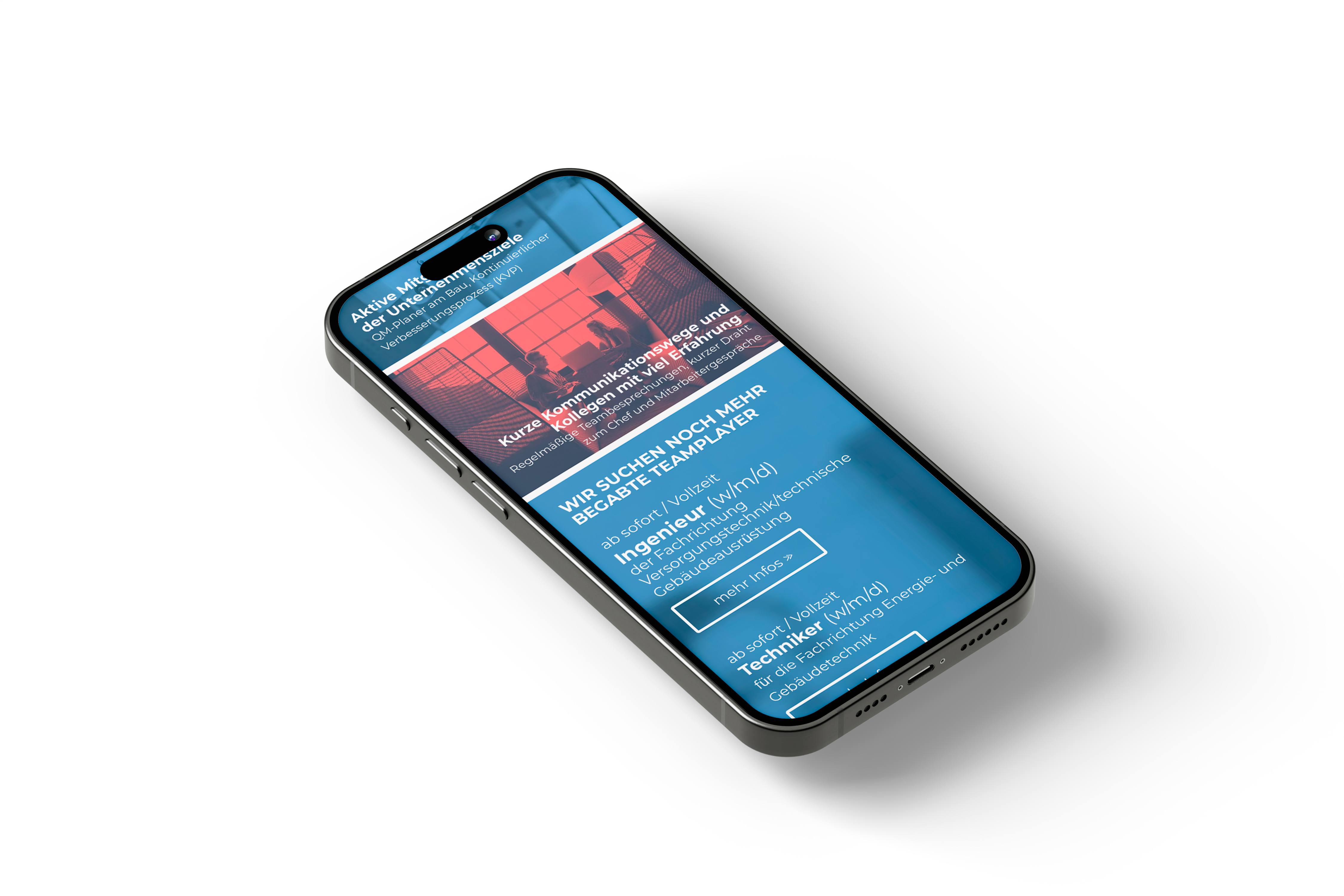 Website Mobile Karriere
